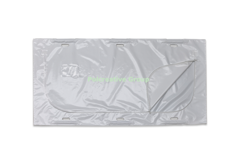 Heavy duty body bag with handles white sudario alta resistencia con asas heavy duty leichensack mit griffen Housse mortuaire avec poignées worek na zwłoki z uchwytami