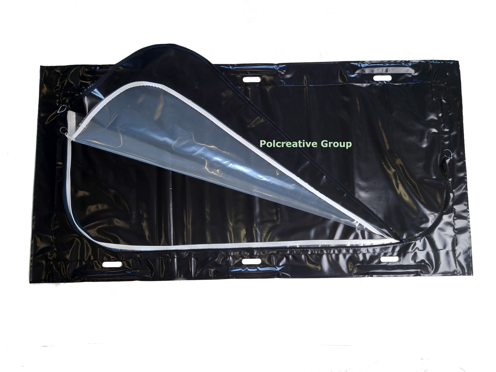 biohazard body bag to avoid risk of infection black