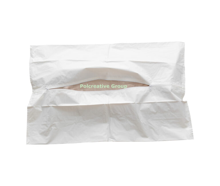 small body bag straight zip white used for pets or body parts bolsa para restos sudario pequeño petits sacs mortuaires animaux de compagnie parties du corps małe worki na zwłoki części ciała zwierząt domowych kleine Leichensäcke Haustiere Körperteile
